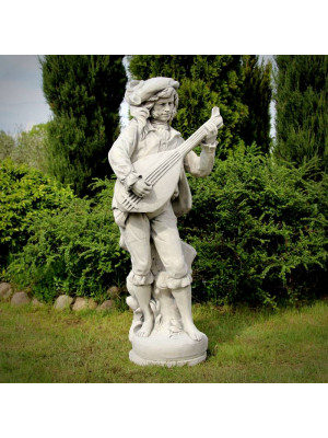 Figura Figura Bard z mandoliną 140cm