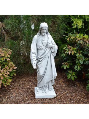 Figura Jezus z otwartym sercem 117cm