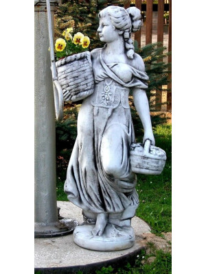 Figura Kobieta z dwoma koszami - mała 110cm