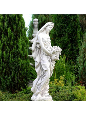 Figura Kobieta z Koszem Owoców 117cm