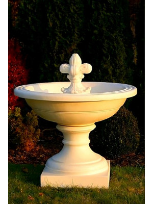 Fontanna Ogrodowa Costa 2 F240 - 110cm w kolorze Ecrue