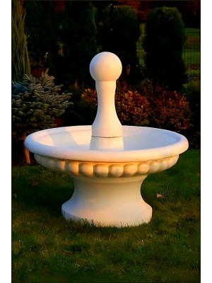 Fontanna Ogrodowa Petra 6 F224 - 129cm w kolorze Ecrue
