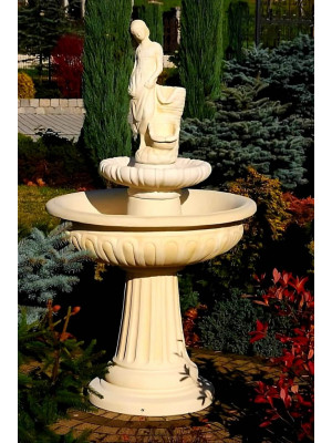 Fontanna Ogrodowa Porto Amanda 2 F038 - 164cm w kolorze Ecrue