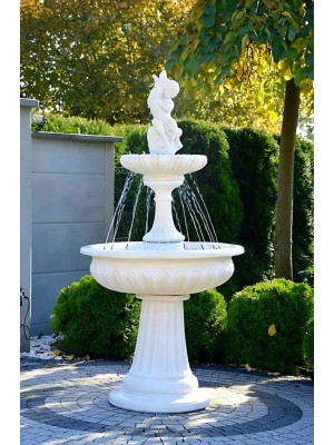 Fontanna Ogrodowa Porto Ragazzi 3 F055 - 189cm wraz z ringiem z dyszami