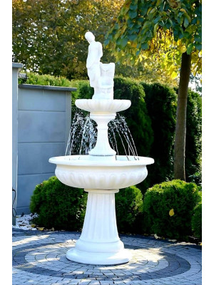 Fontanna Ogrodowa Porto z Amandą 2 F059 - 199cm + ring z dyszami