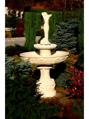Fontanna Ogrodowa Roma Andrea F260 - 165cm w kolorze Ecrue