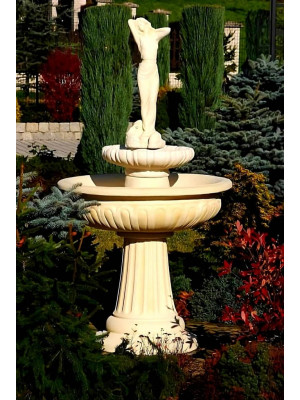 Fontanna Ogrodowa Porto Andrea F049 - 174cm w kolorze Ecrue