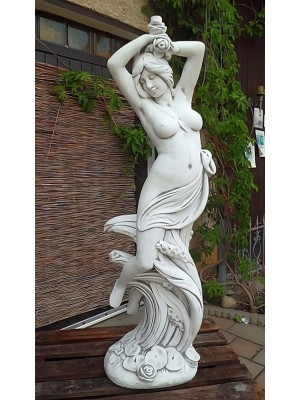 Rzeźba Aurelia w kwiatach 160cm