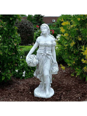 Rzeźba Sybilla z dwoma koszami 154cm