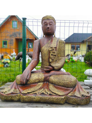 Rzeźba Złoty Budda Samadhi 101cm