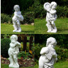 Zestaw Figur Ogrodowych - Amorki 4 Muzykantów 70cm