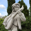 Figura Figura Bard z mandoliną 140cm