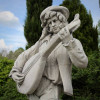Figura Figura Bard z mandoliną 140cm