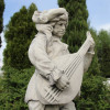 Figura Figura Bard z mandoliną 140cm