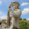 Figura Figura Bard z mandoliną 140cm