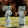 Figura Chłopiec z koszem na ramieniu 111cm