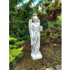 Figura Anielica z bukietem kwiatów 104cm