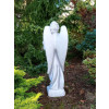 Figura Anielica z bukietem kwiatów 104cm
