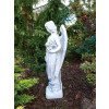Figura Anielica z bukietem kwiatów 104cm