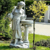Figura Kobieta oparta o paterę 140cm