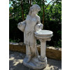 Figura Kobieta oparta o paterę 140cm