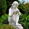 Figura Kobieta Siedząca w Wodzie 62cm