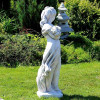 Figura Kobieta z bukietem 122cm