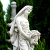 Figura Kobieta z Koszem Owoców 117cm