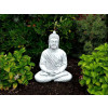 Figura Medytujący Budda w szacie 79cm