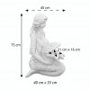 Figura Zamyślona Syrenka 76cm