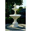 Fontanna do Ogrodu Fresco F124 - 181cm w otoczeniu zieleni
