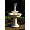 Fontanna Ogrodowa Porto z Dzieckiem F037 - 154cm w kolorze Ecrue
