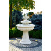 Fontanna Ogrodowa Porto 1 F048 - 138cm w kolorze Ecrue z ringiem