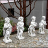 Zestaw Figur Ogrodowych - Amorki - 4 pory roku
