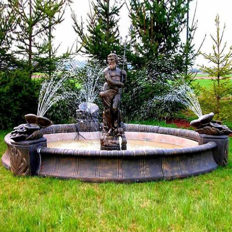  Oczko z Natryskami + Figura fontannowa Neptun 