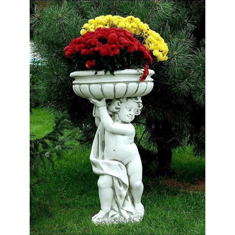 Zestaw Donic Chłopiec z Donicą nad Głową Prawy i Lewy 90cm x 50cm (2szt.)