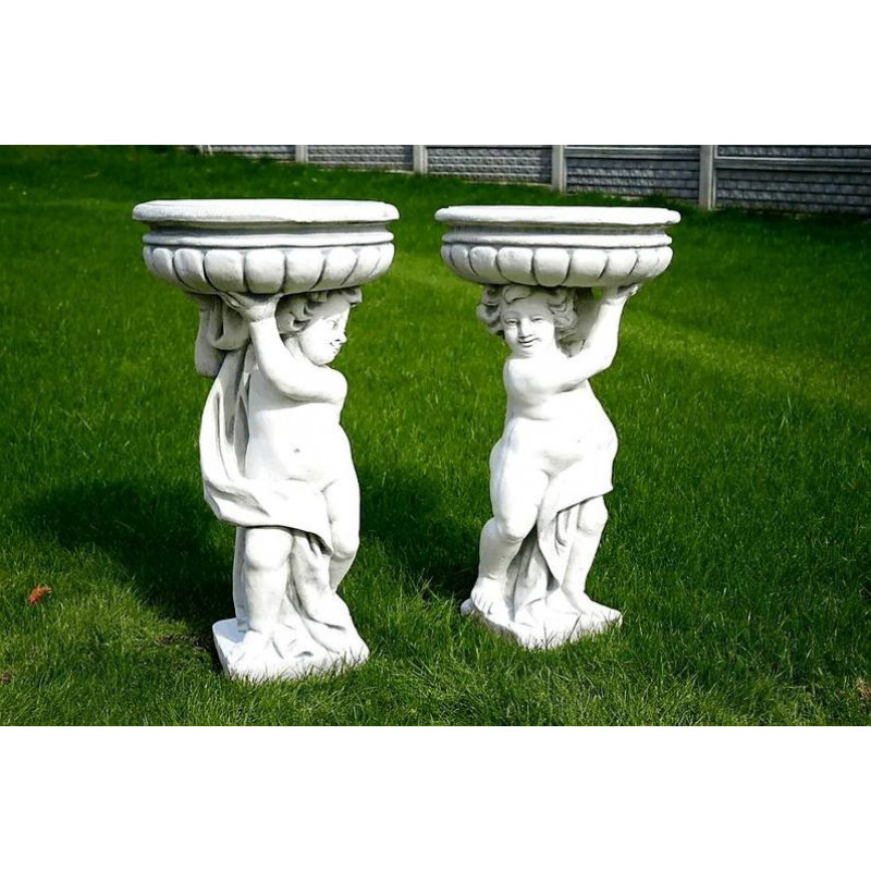 Zestaw Donic Chłopiec z Donicą nad Głową Prawy i Lewy 90cm x 50cm (2szt.)