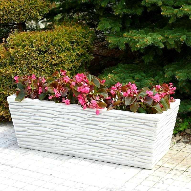 Donica prostokątna szerokie pręgi wys: 30cm x szer: 88cm