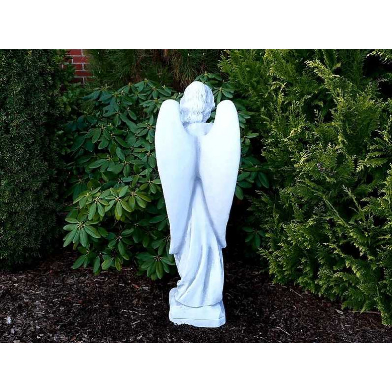 Figura Anielica z bukietem kwiatów 104cm