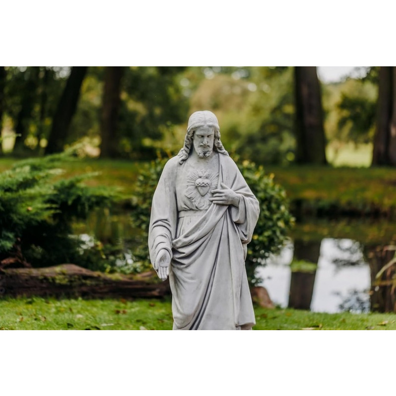 Figura Jezus z otwartym sercem 117cm