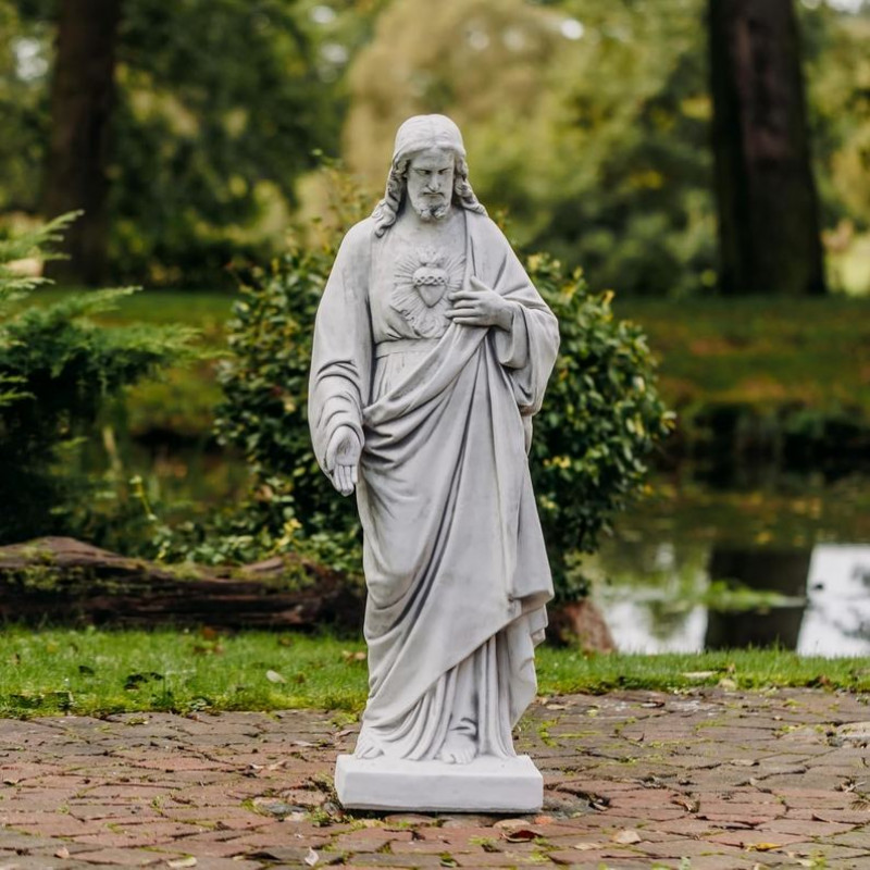 Figura Jezus z otwartym sercem 117cm