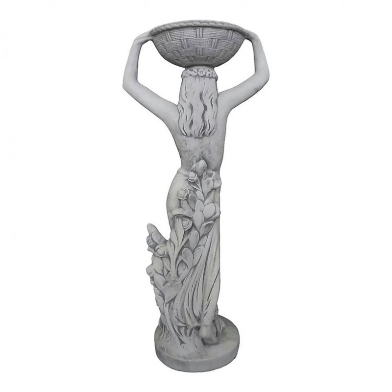 Figura Kobieta niosąca wazę nad głową 119cm