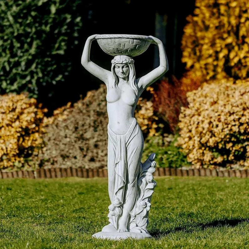 Figura Kobieta niosąca wazę nad głową 119cm