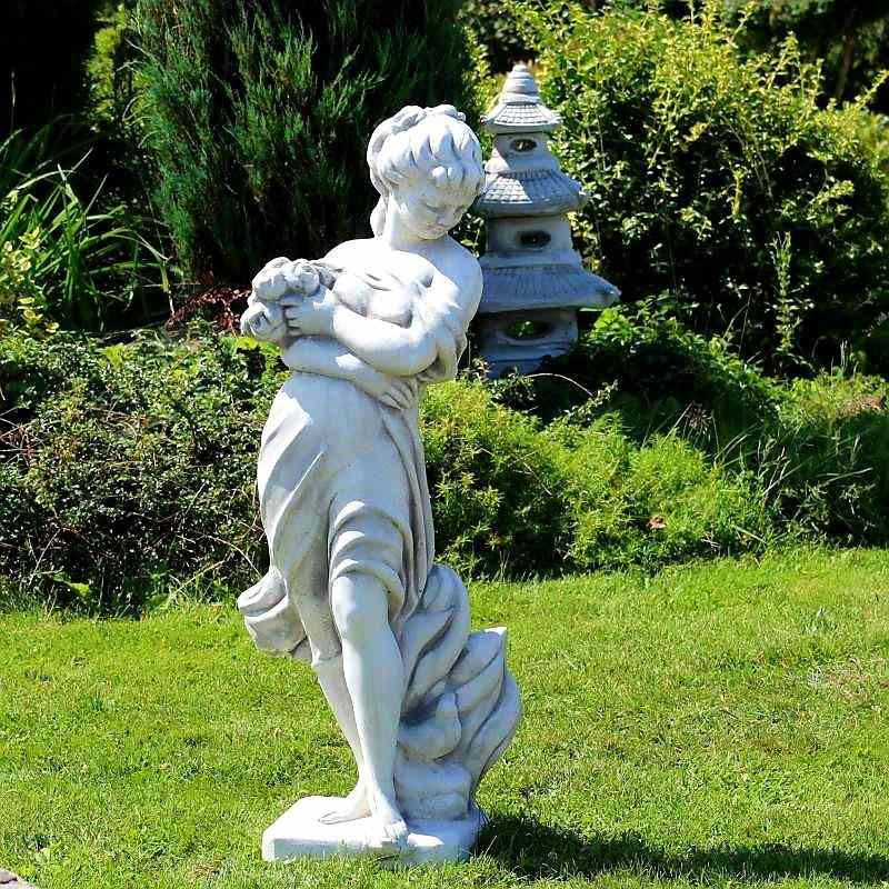 Figura Kobieta z bukietem 122cm