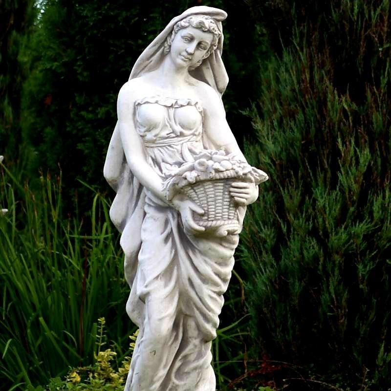 Figura Kobieta z Koszem Owoców 117cm