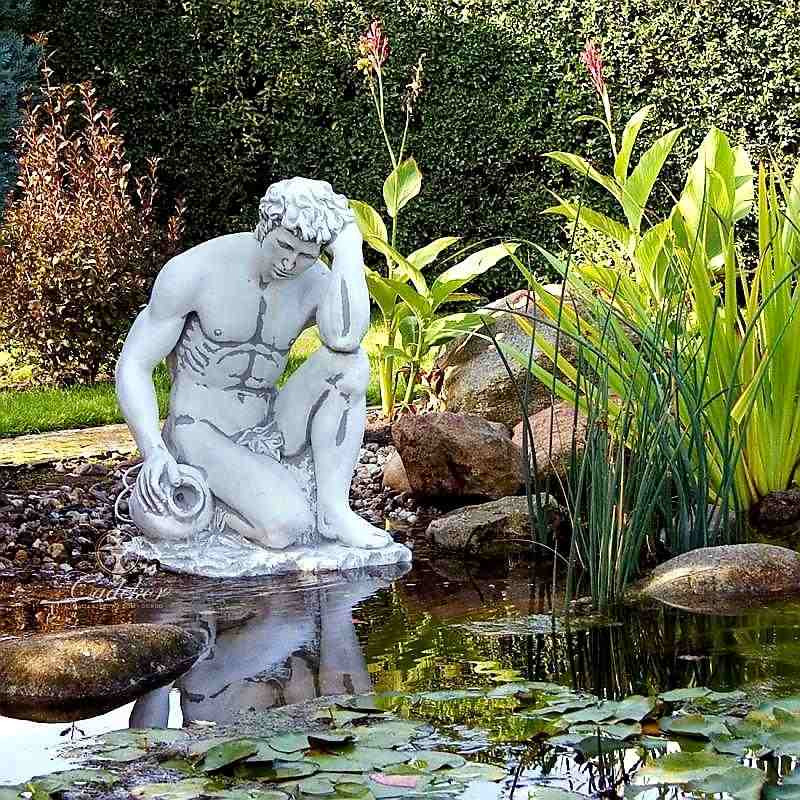 Figura przelewowa Adam z dzbanem 85cm