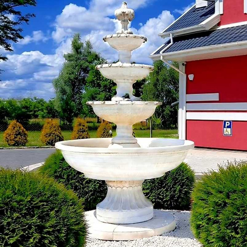 Ożyw swoją przestrzeń - monumentalna Fontanna Almeria zwieńczenie Fiore 1060 z dodatkami