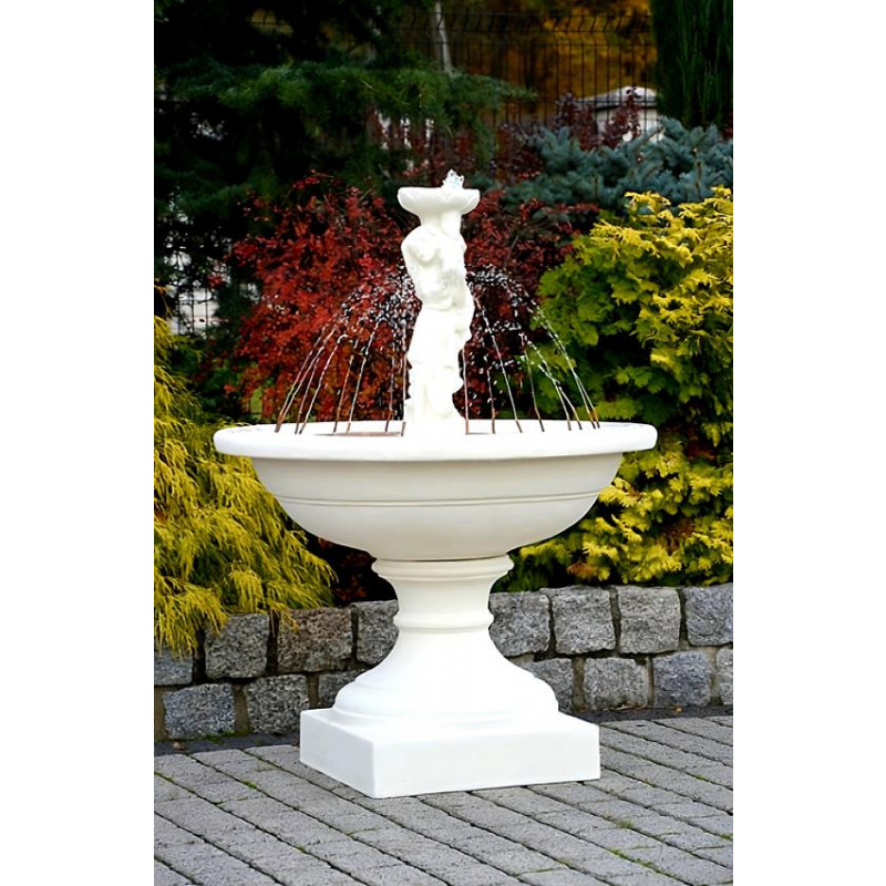 Fontanna do ogrodu Costa Shella F244 - 136cm z ringiem z dyszami