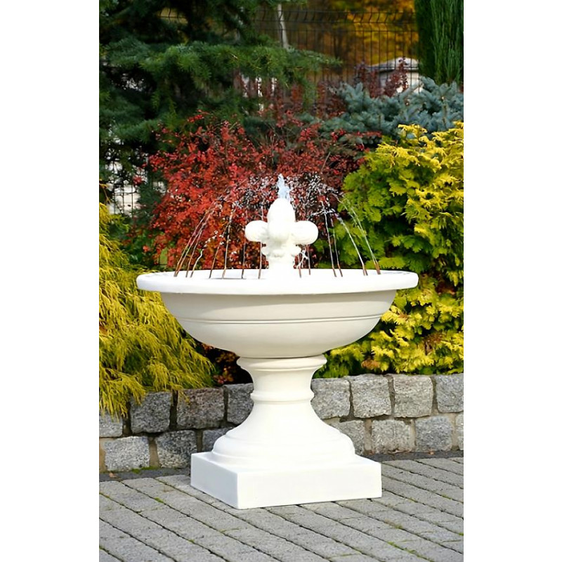 Fontanna do ogrodu Costa 2 F240 - 110cm + ring z dyszami