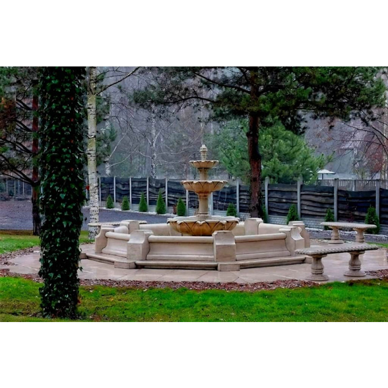 Oczko fontannowe Classico - geometryczna elegancja dla Twojego ogrodu